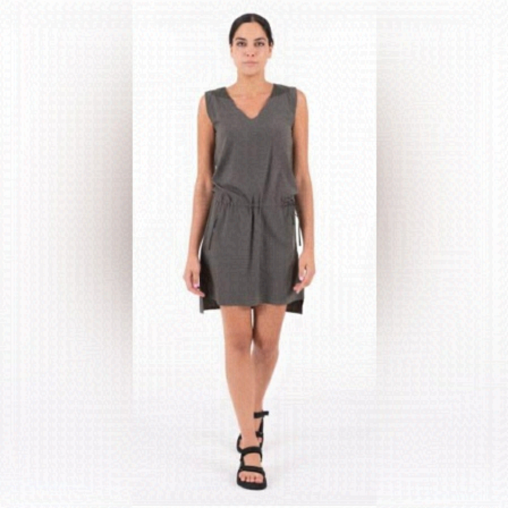 Indygena Burok sage/grey Dress